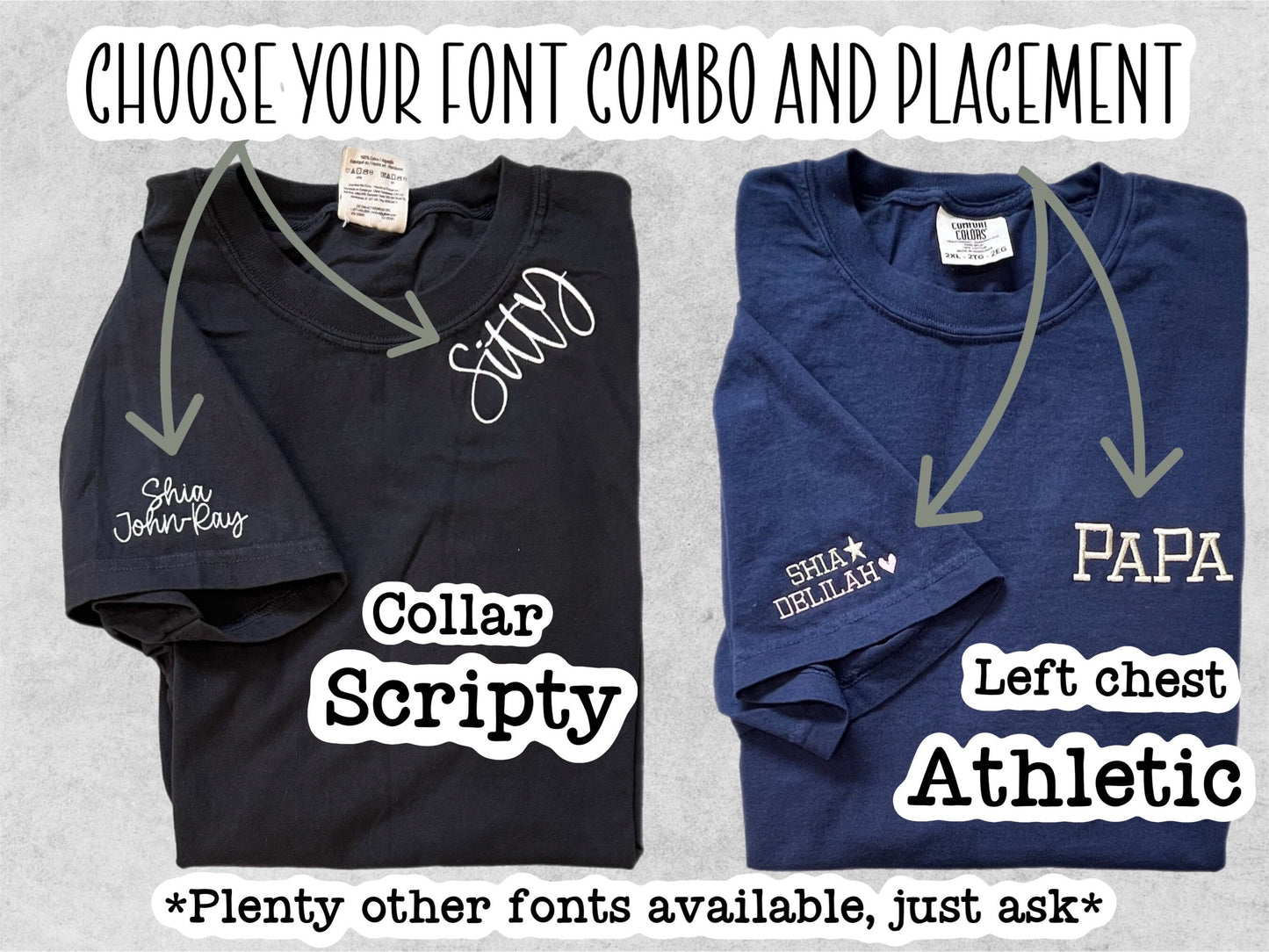 Custom Crewneck Tees