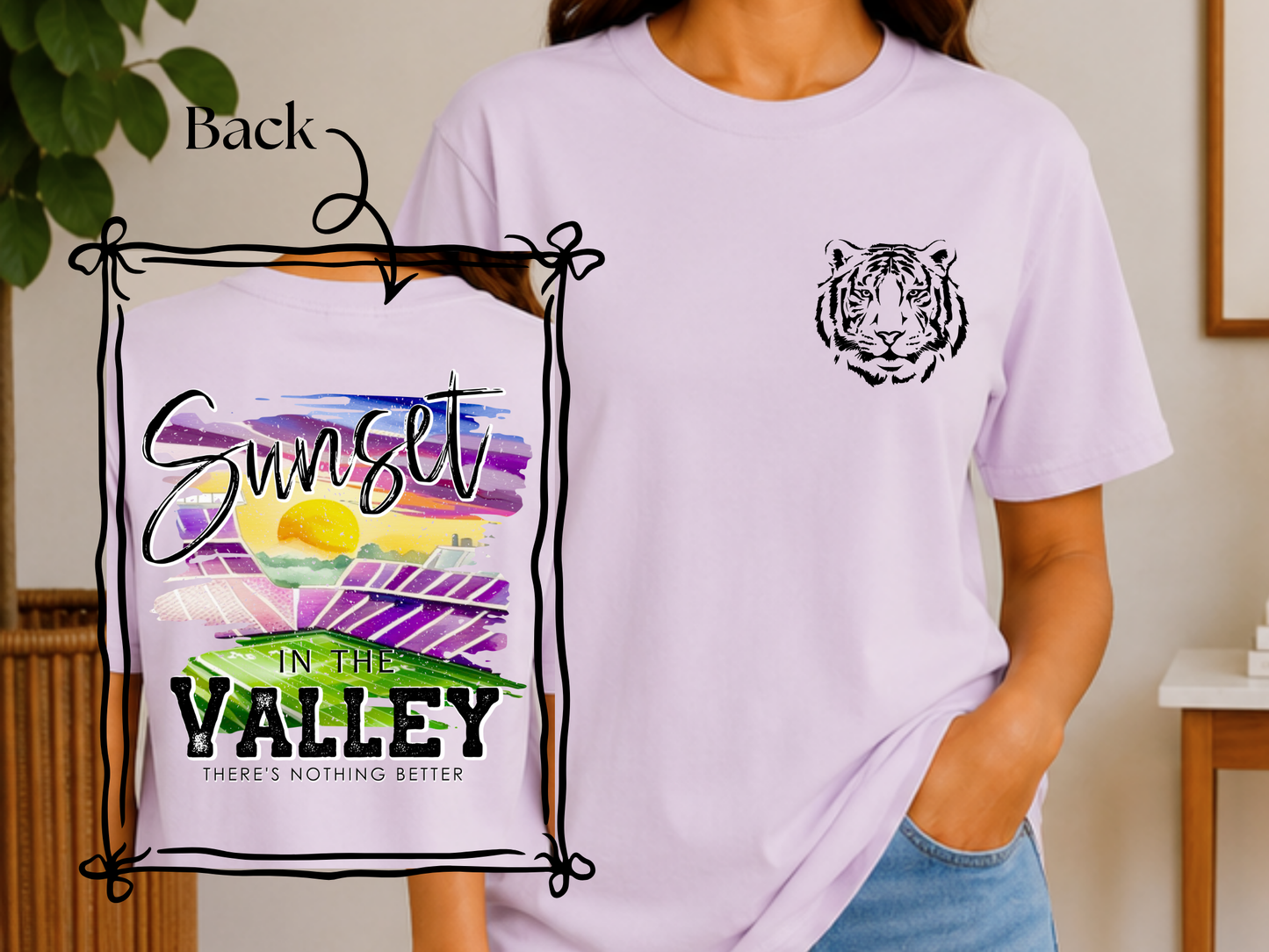 Sunset in the Valley