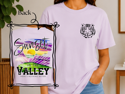 Sunset in the Valley