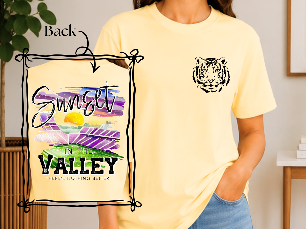 Sunset in the Valley