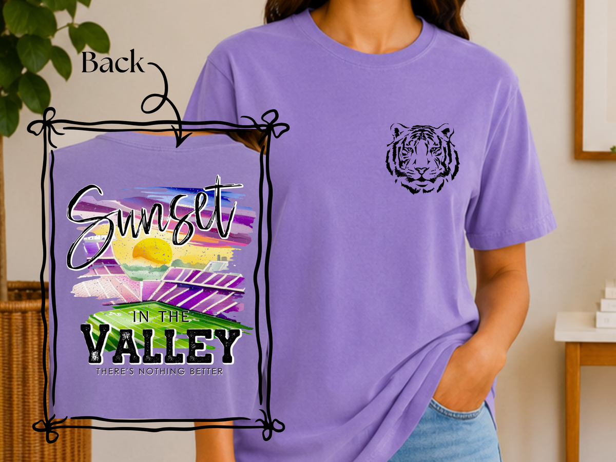 Sunset in the Valley