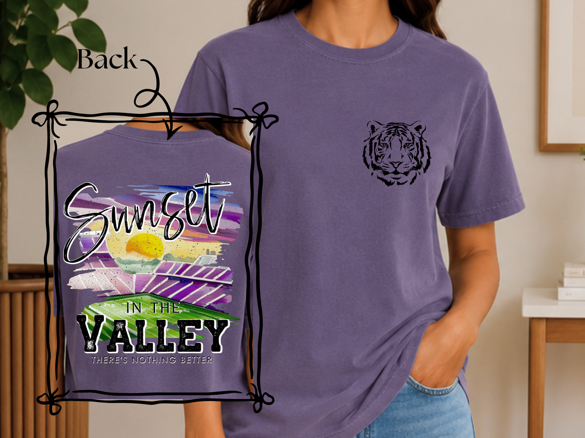 Sunset in the Valley
