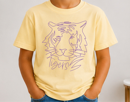 Scribble Tiger - Kids