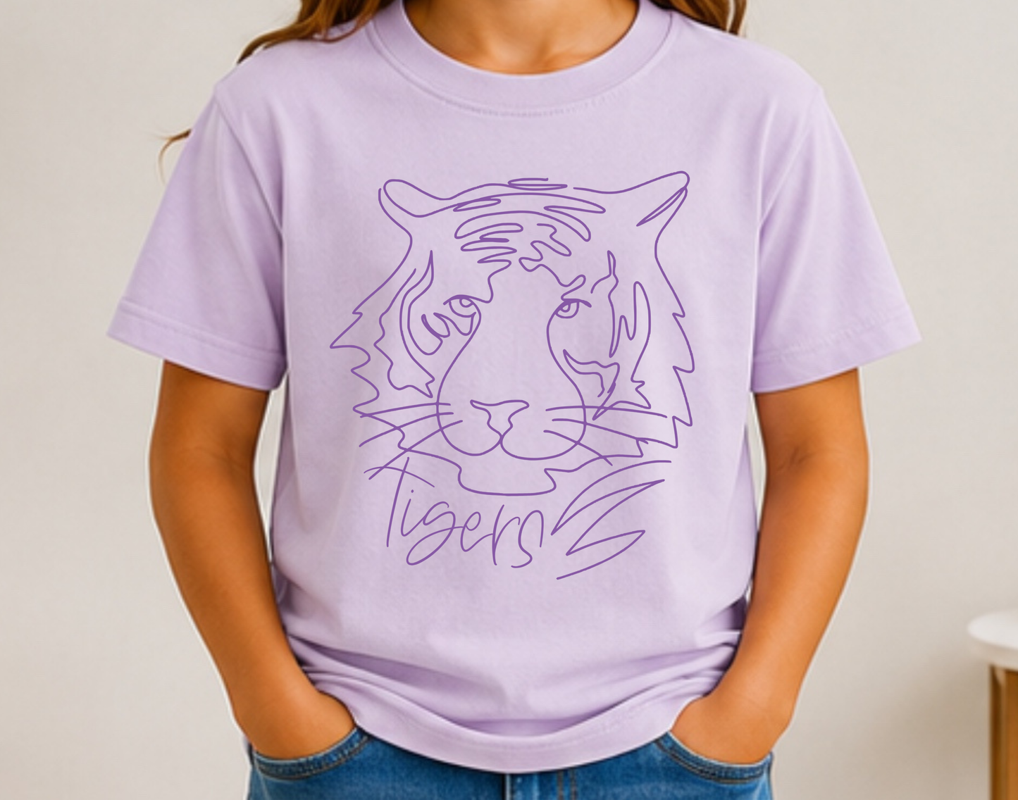 Scribble Tiger - Kids