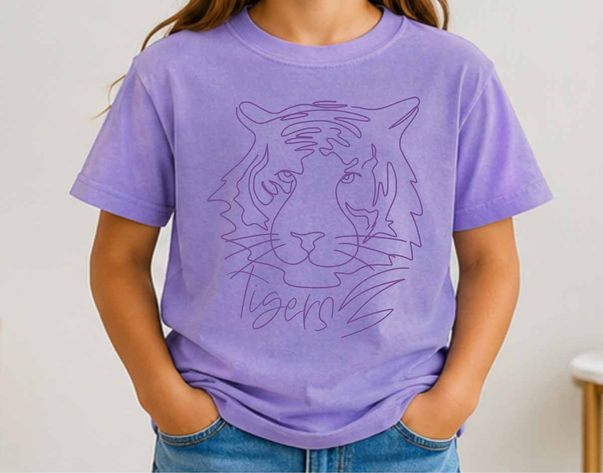 Scribble Tiger - Kids