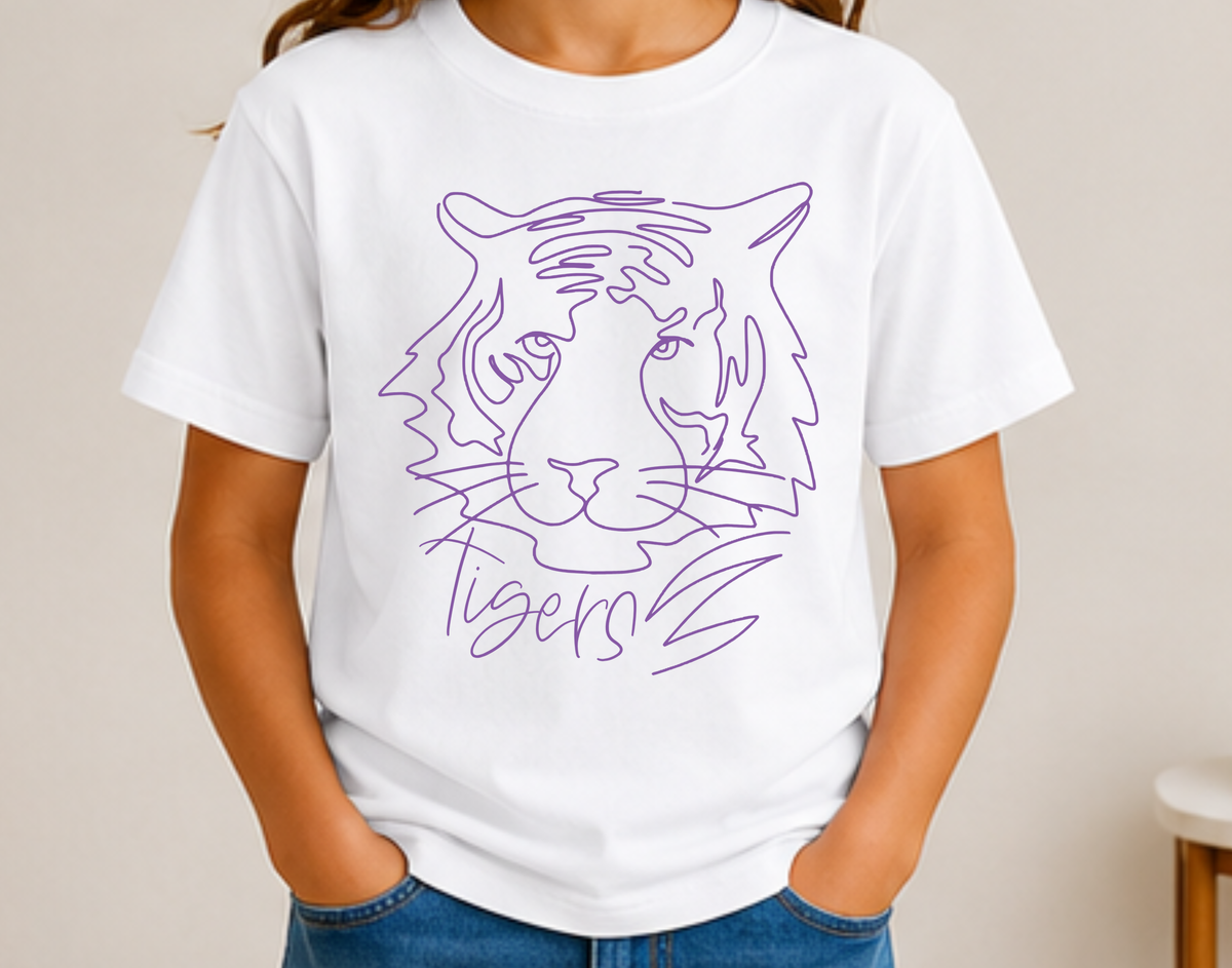 Scribble Tiger - Kids