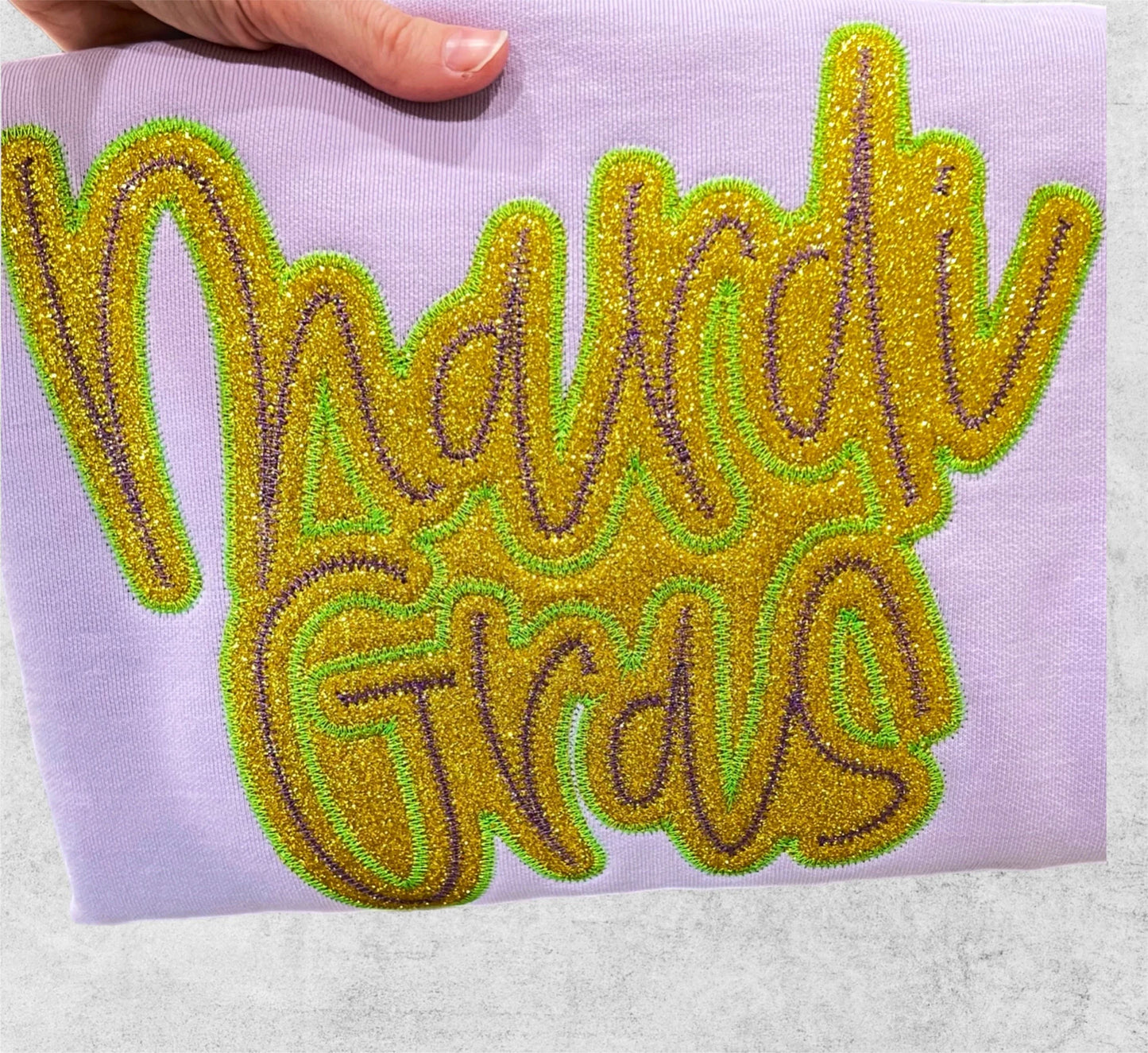 Sparkly Mardi Gras